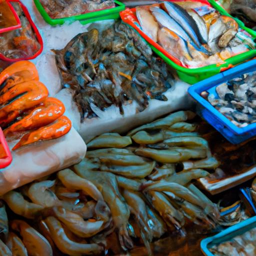 Chợ hải sản sặc sỡ và sống động tại Quán Ốc Xuân Hôn