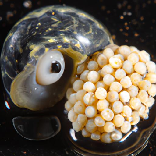 Con ốc nerita non nở ra từ trứng