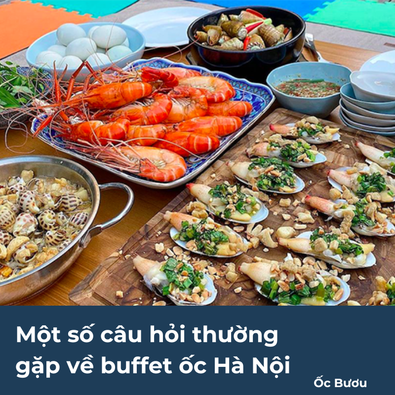Một số câu hỏi thường gặp về buffet ốc Hà Nội