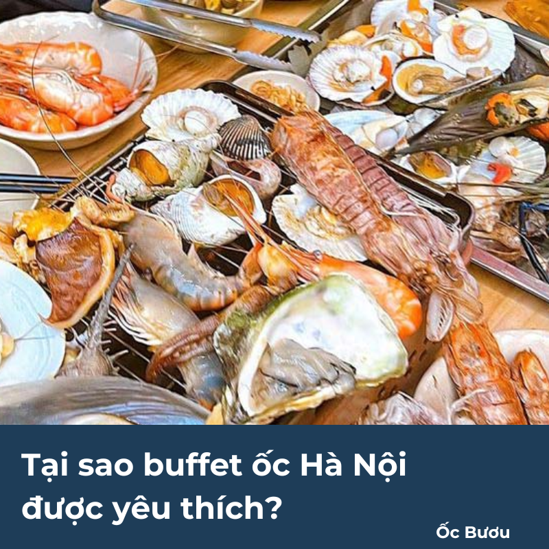 Tại sao buffet ốc Hà Nội được yêu thích